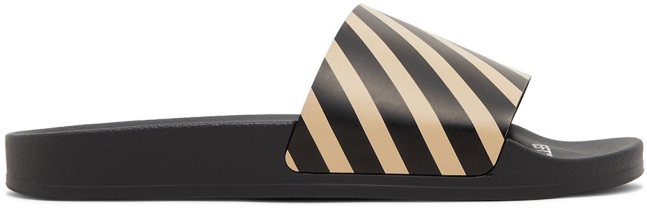 오프화이트 다이애거널 스트라이프 슬라이더 (블랙 베이지) OMIC011C99MAT0021061 Buy 오프화이트 다이애거널 스트라이프 슬라이더 (블랙 베이지) OMIC011C99MAT0021061