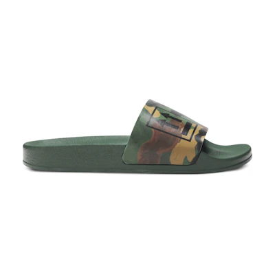Off-White Sliders 'Green Black'