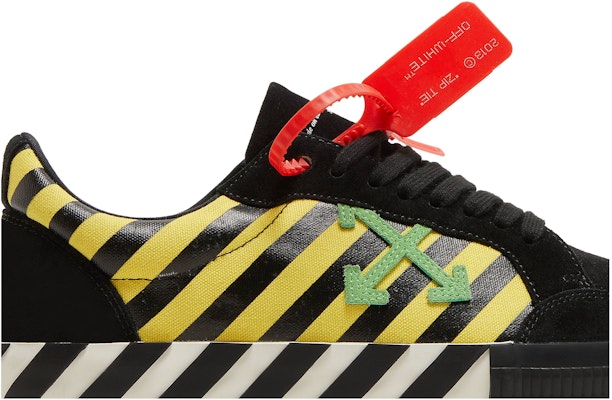 Off-White Vulc Low 'Black Yellow Green' OMIA085E19C210476040 Order Off-White Vulc Low 'Black Yellow Green' OMIA085E19C210476040