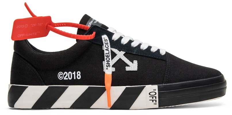 Off-White Vulc Low Top 'Hitam' OMIA085E183510011000 Buy Off-White Vulc Low Top 'Hitam' OMIA085E183510011000
