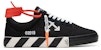 Off-White Vulc Low Top 'Hitam' OMIA085E183510011000
