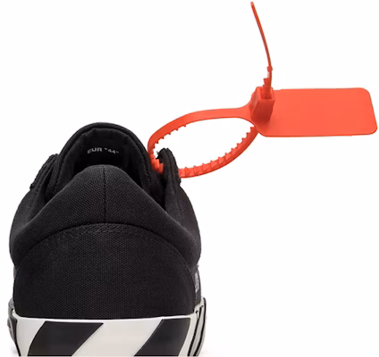 Off-White Vulc Low Top 'Hitam' OMIA085E183510011000 Sizing Off-White Vulc Low Top 'Hitam' OMIA085E183510011000