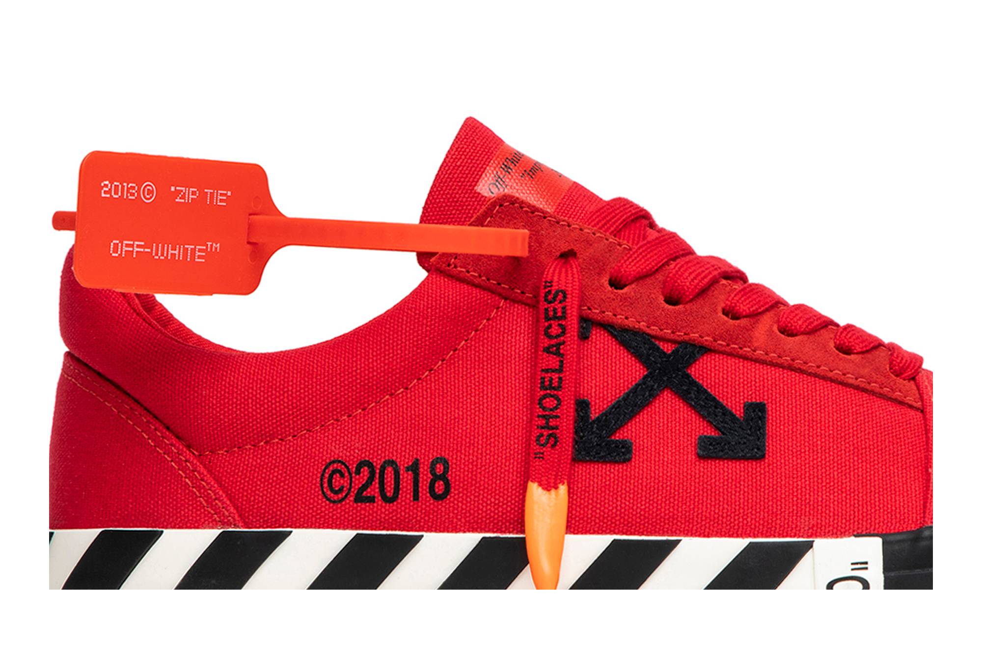 Off-White Vulc Low Top 'Red' 圖 2