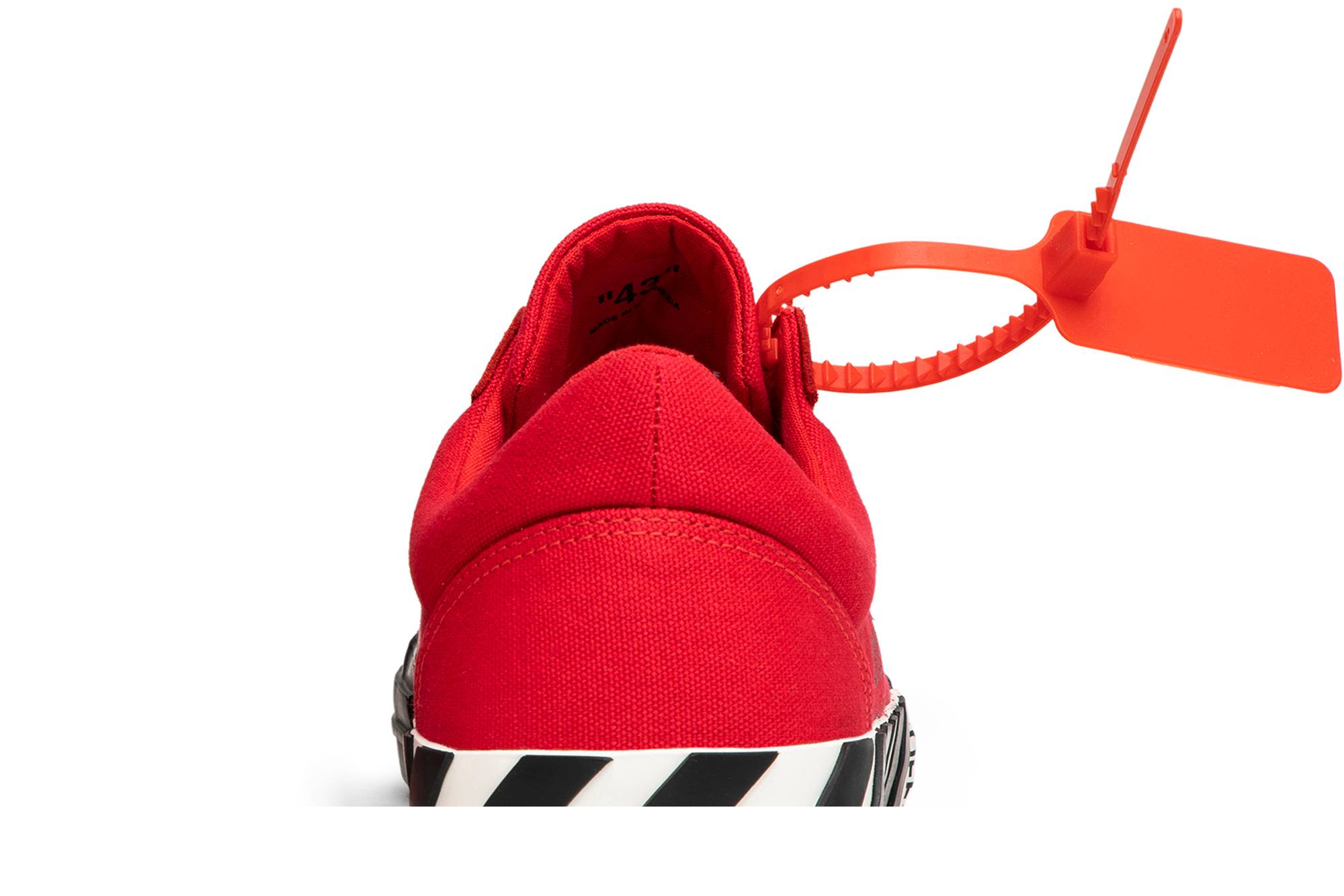 Off-White Vulc Low Top 'Red' 圖 7