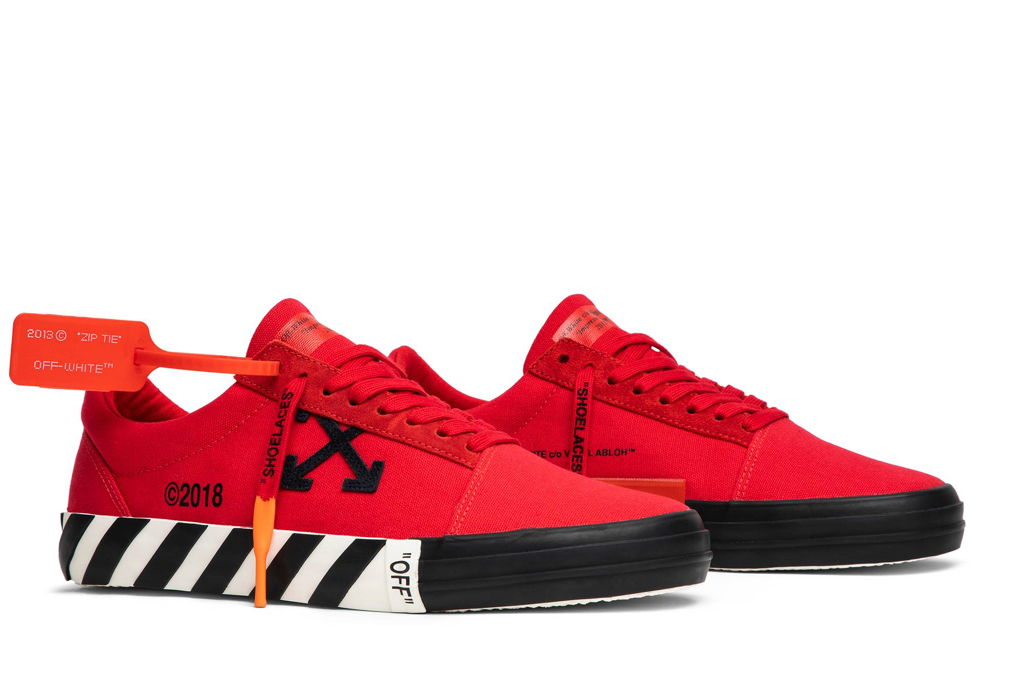 Off-White Vulc Low Top 'Red' 圖 8