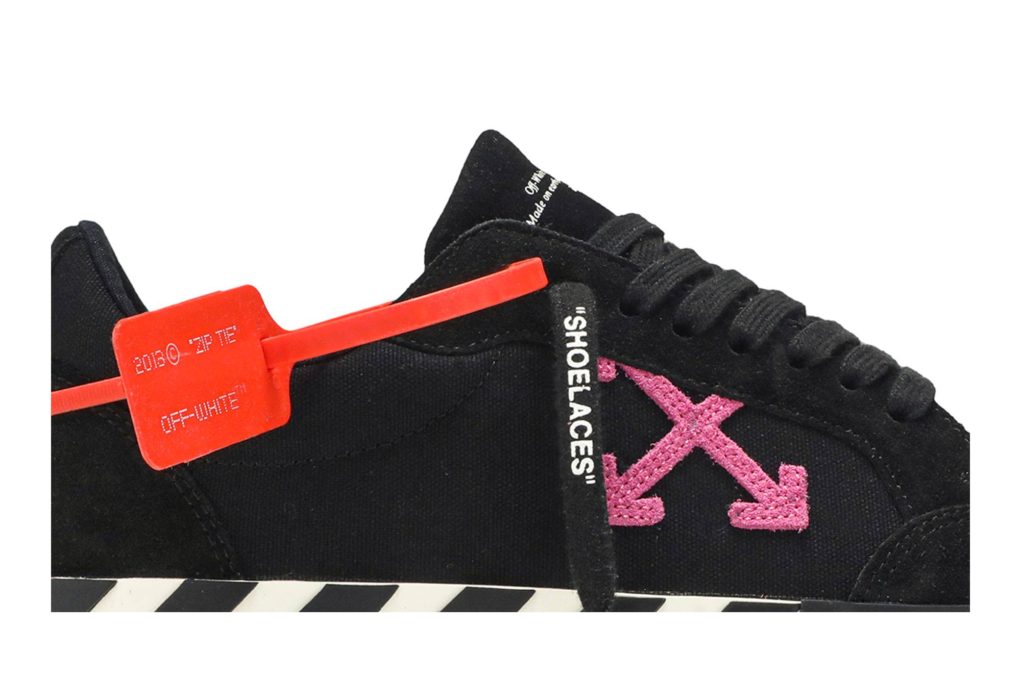 Off-White Vulc Sneaker 2019 'Black Fuchsia' 圖 2