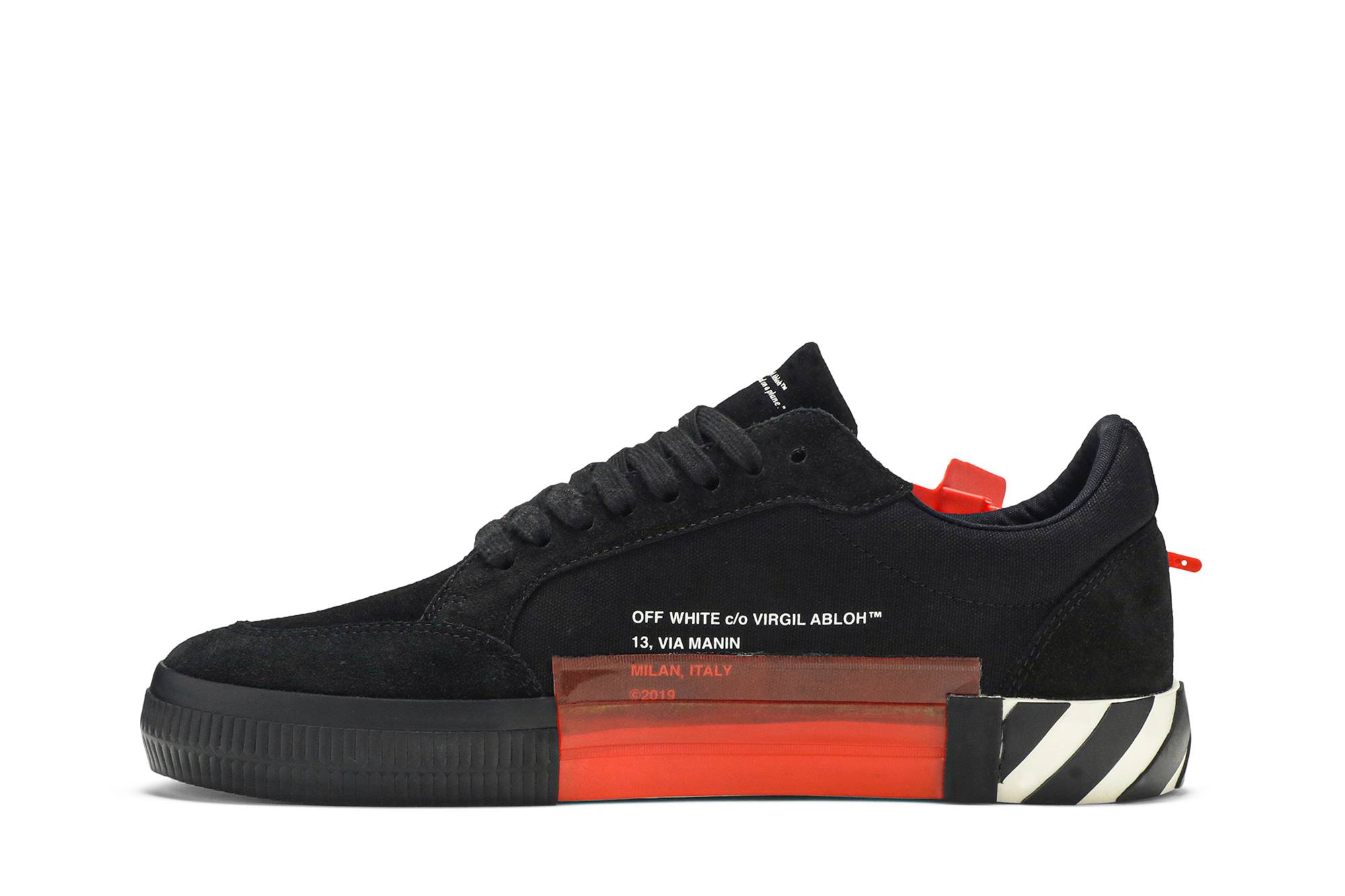 Off-White Vulc Sneaker 2019 'Black Fuchsia' 圖 3