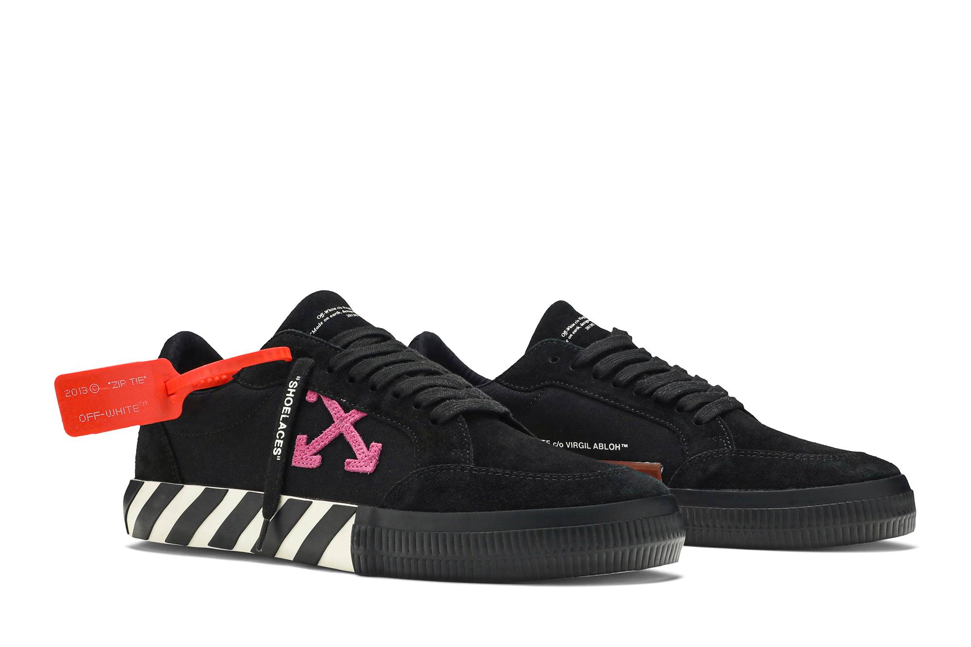 Off-White Vulc Sneaker 2019 'Black Fuchsia' 圖 8