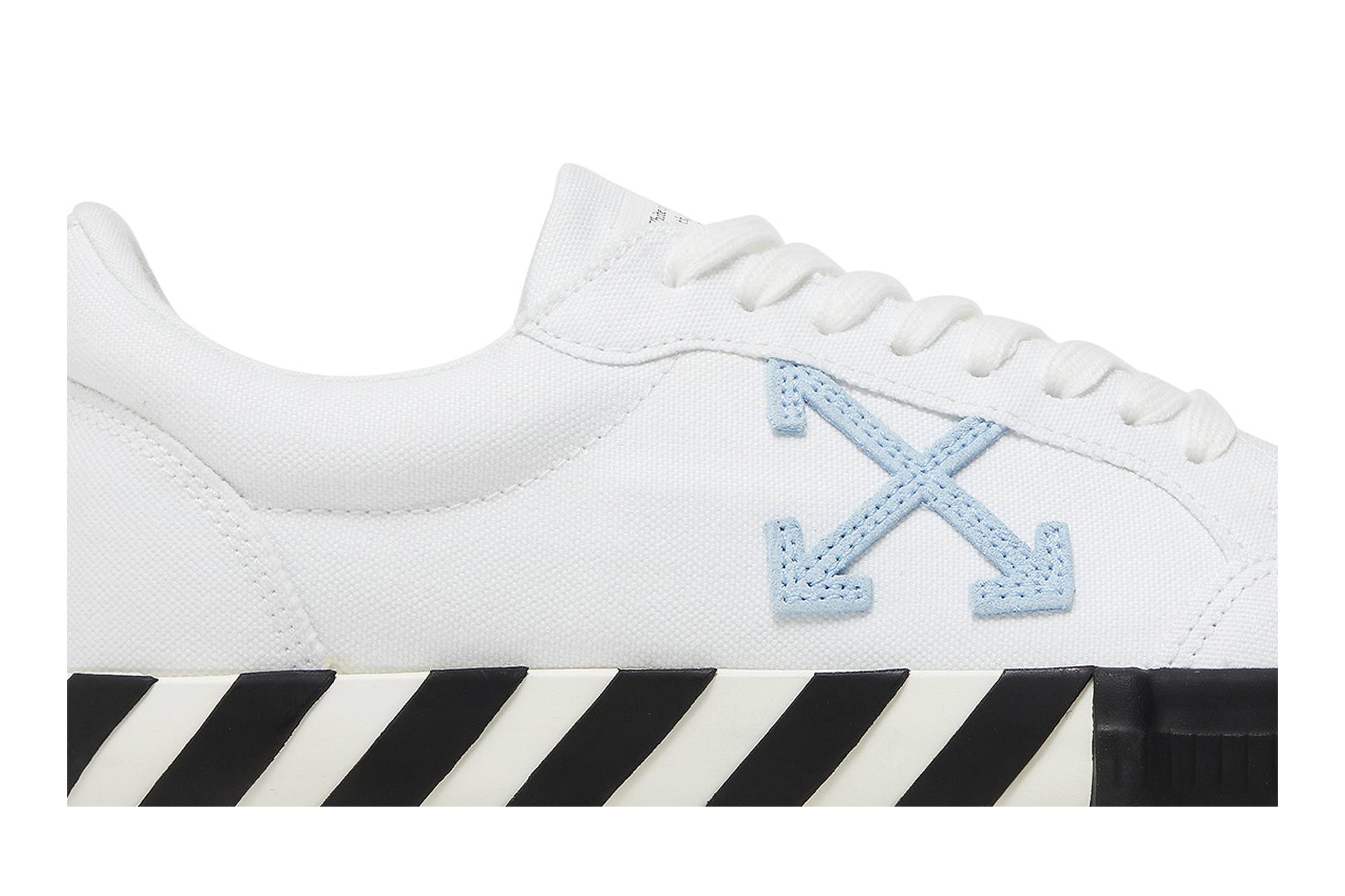 Off-White Vulc Sneaker 2023 'White Black Light Blue' 圖 2