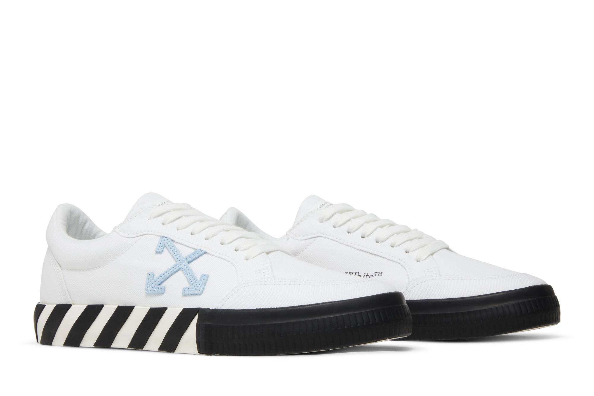 Off-White Vulc Sneaker 2023 'White Black Light Blue' 圖 8