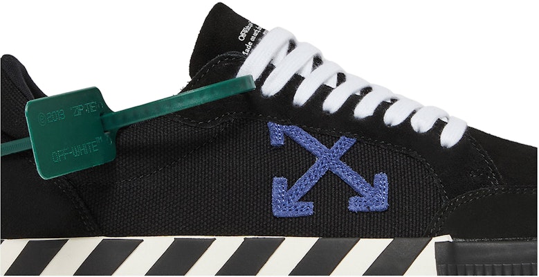 OFF-WHITE 硫化綁繩 絨面織物 低筒 時尚板鞋 男款 黑色 Order OFF-WHITE 硫化綁繩 絨面織物 低筒 時尚板鞋 男款 黑色