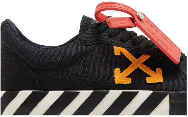 Off-White Vulc Sneaker 'Hitam Jingga' OMIA085S23FAB0011020 Order Off-White Vulc Sneaker 'Hitam Jingga' OMIA085S23FAB0011020