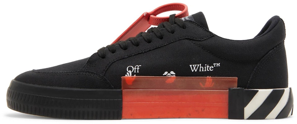 Off-White Vulc Sneaker 'Hitam Jingga' OMIA085S23FAB0011020 Lookbook Off-White Vulc Sneaker 'Hitam Jingga' OMIA085S23FAB0011020
