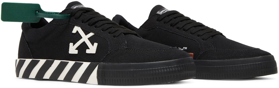 Off-White Vulc 运动鞋 '黑白' OMIA085C99FAB0011001 Cheap Off-White Vulc 运动鞋 '黑白' OMIA085C99FAB0011001