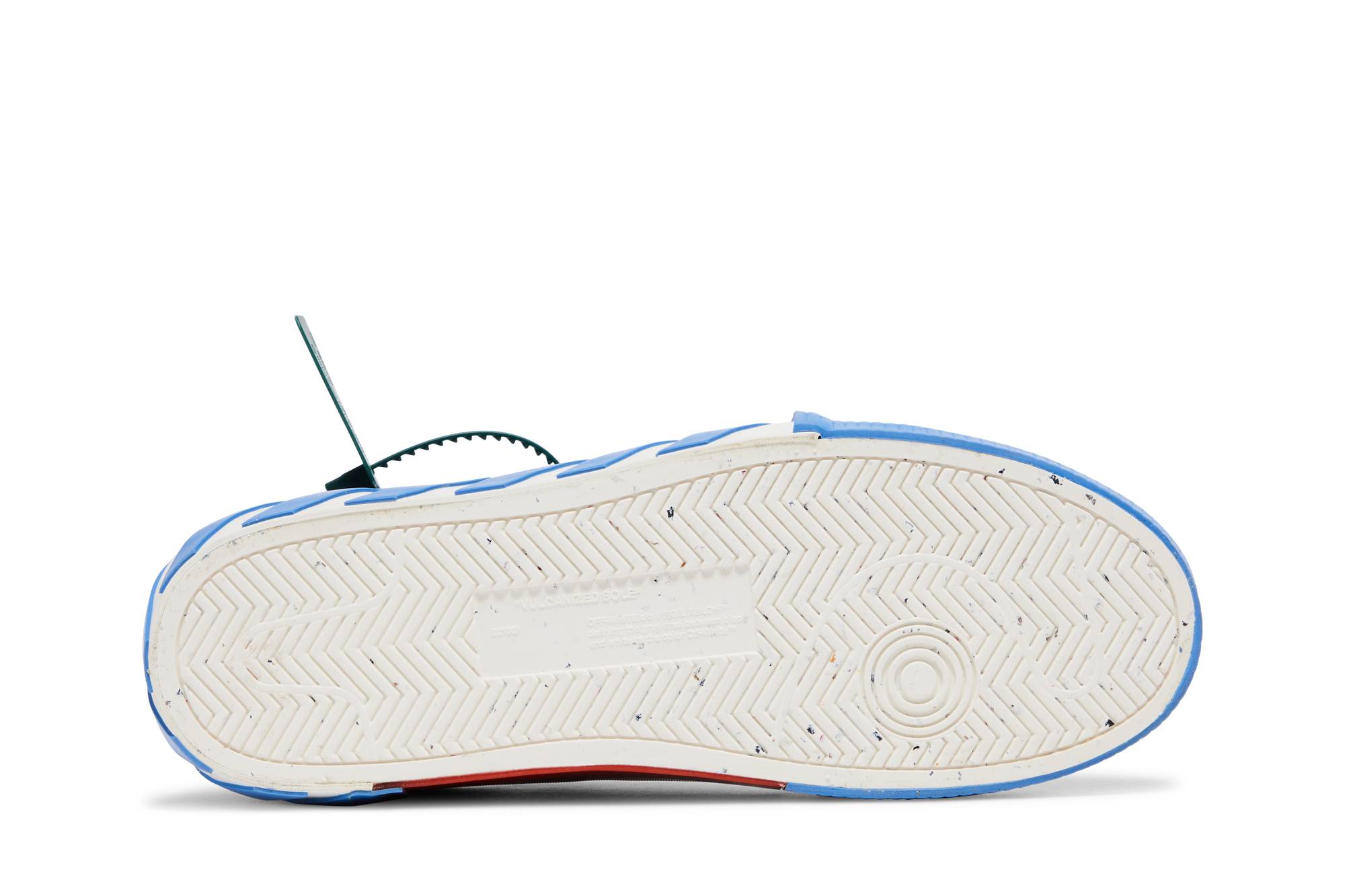 Shop Zapatillas Off-White Vulc 'Azul Blanco'. OMIA085S22LEA0024501