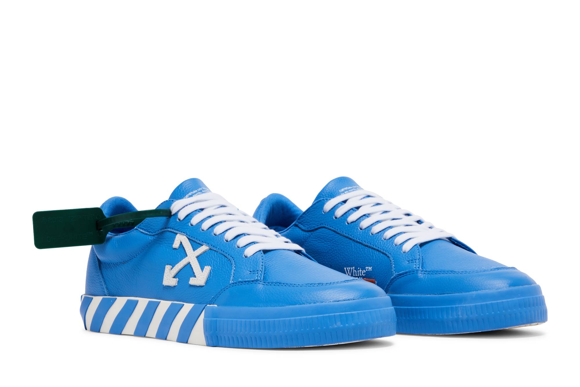 Cheap Zapatillas Off-White Vulc 'Azul Blanco'. OMIA085S22LEA0024501