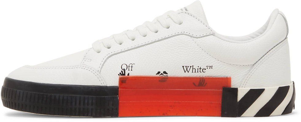 Off-White Vulc Sneaker 'Putih Hitam' OMIA085C99LEA0010110 Lookbook Off-White Vulc Sneaker 'Putih Hitam' OMIA085C99LEA0010110