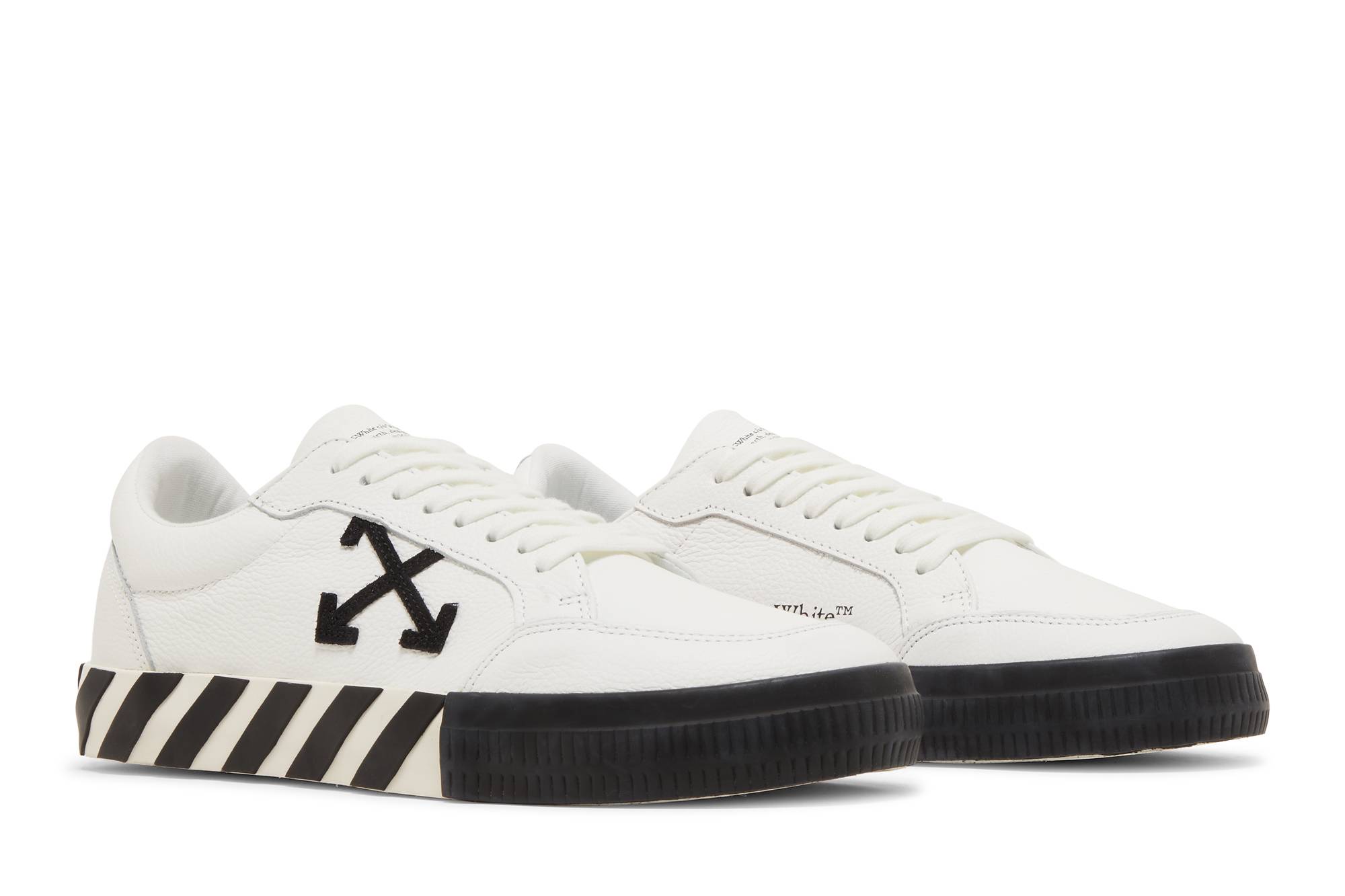 Cheap Zapatillas Off-White Vulc 'Blanco Negro' OMIA085C99LEA0010110