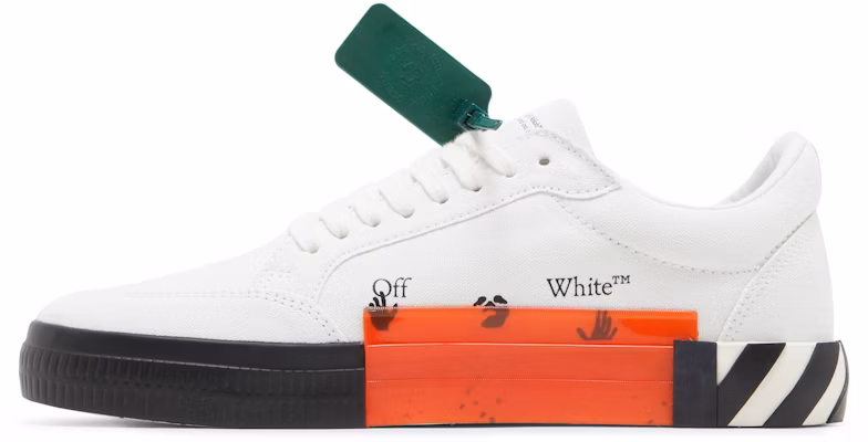 Off-White Vulc Sneaker 'White Blue' OMIA085F22FAB0010145 Lookbook Off-White Vulc Sneaker 'White Blue' OMIA085F22FAB0010145