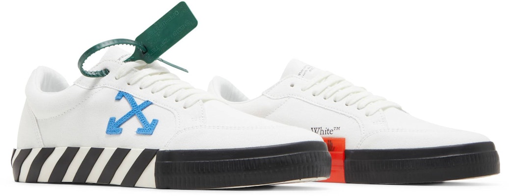 Off-White Vulc Sneaker 'White Blue' OMIA085F22FAB0010145 Cheap Off-White Vulc Sneaker 'White Blue' OMIA085F22FAB0010145