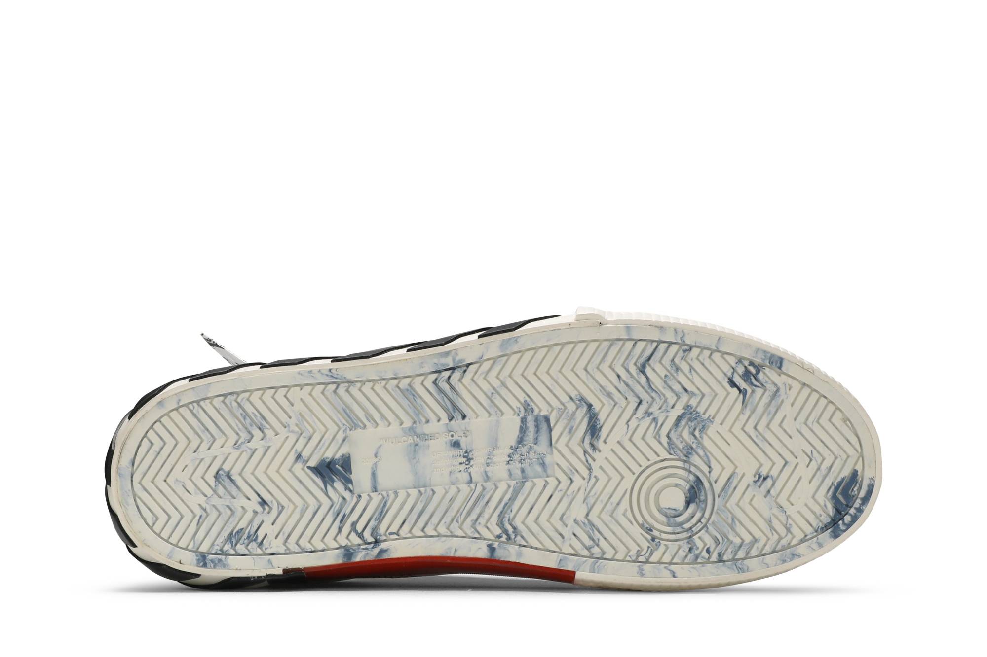 Off-White Vulc Sneaker 'White Blue' 圖 4