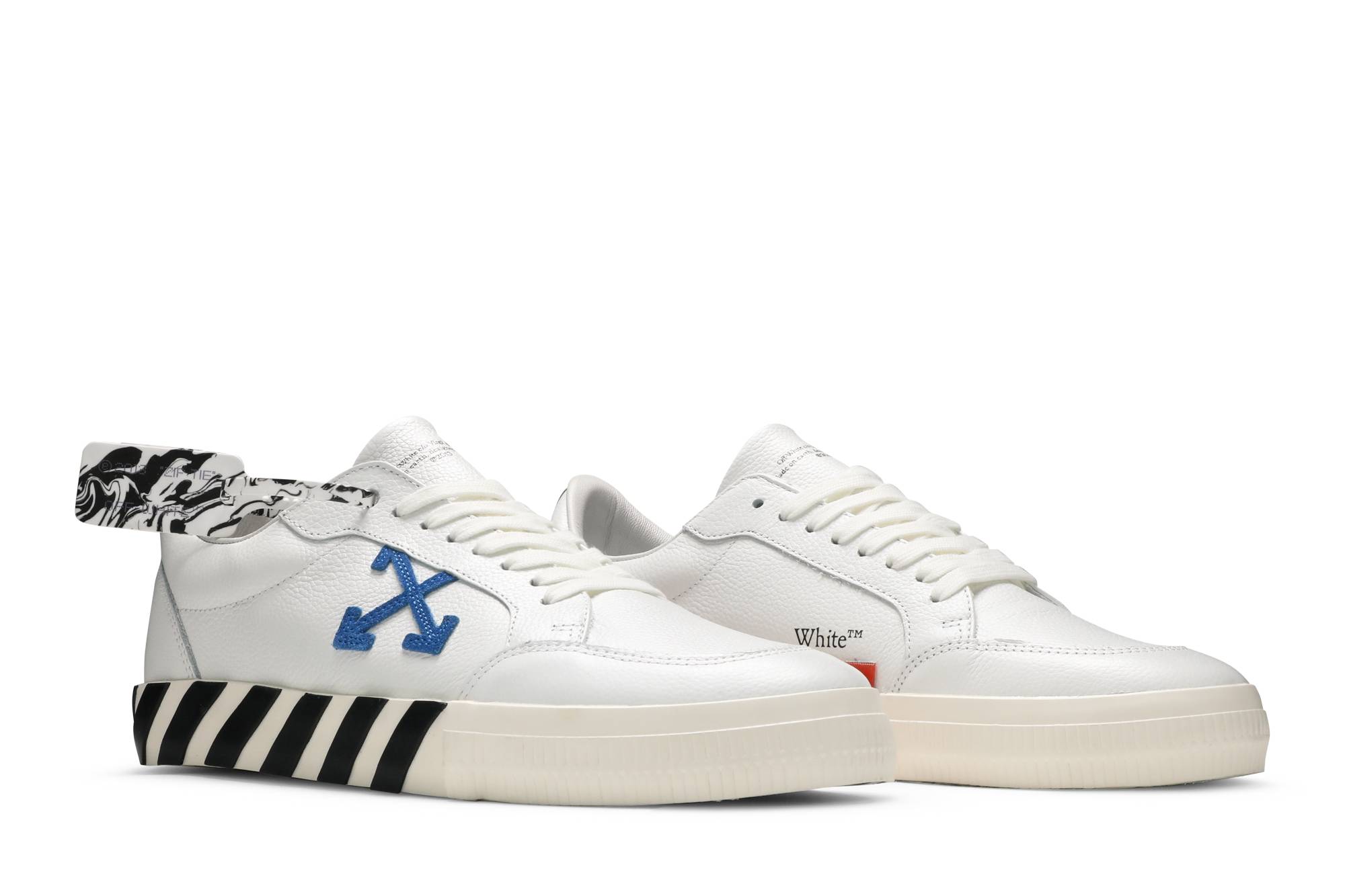 Off-White Vulc Sneaker 'White Blue' 圖 8