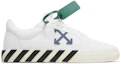 Buy Off-White Vulc 蓝白休闲鞋 OMIA085S22FAB0010145