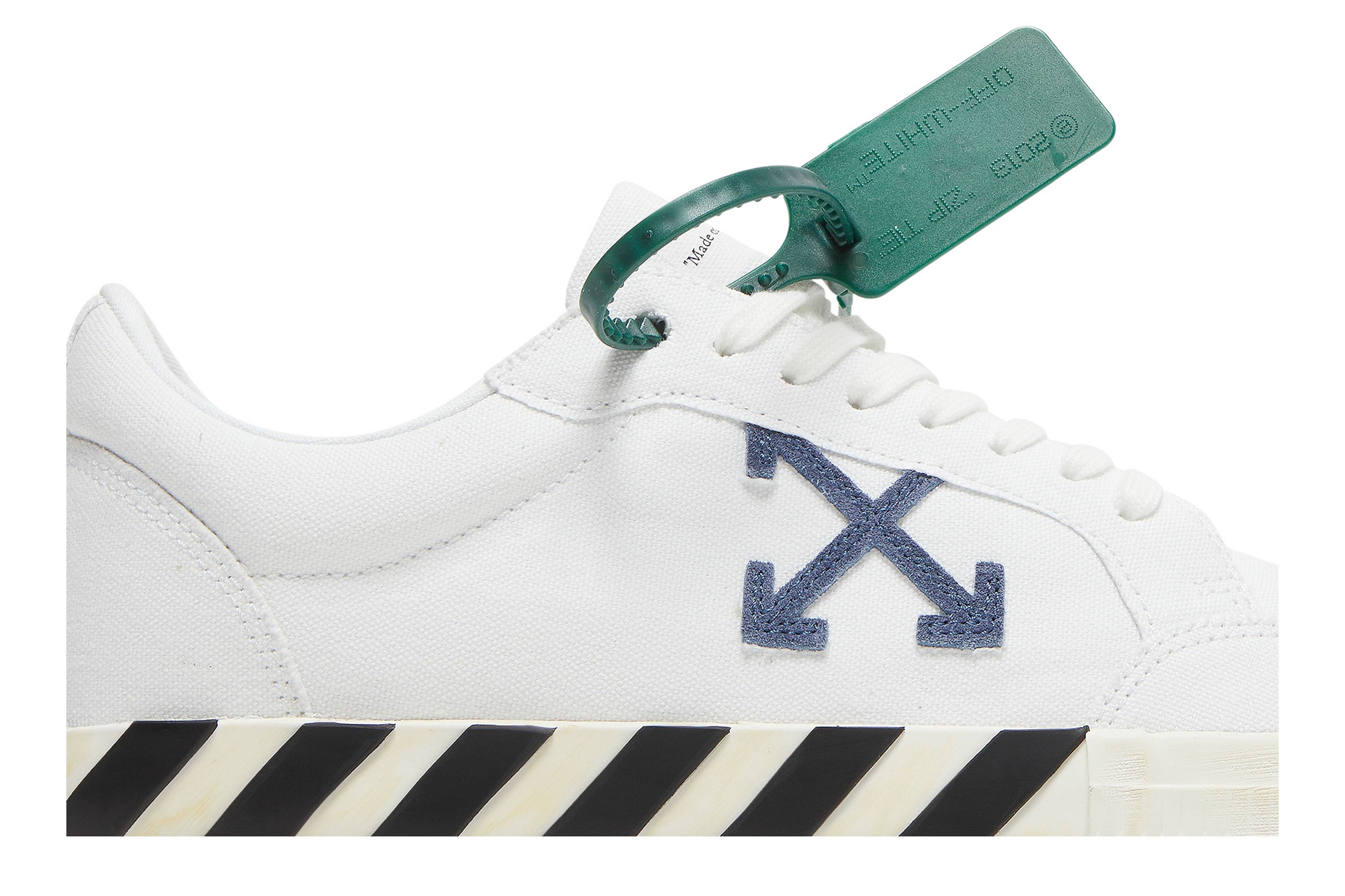 Off-White Vulc Sneaker 'White Blue' 圖 2