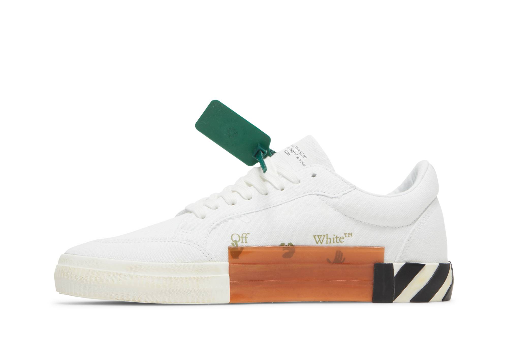 Off-White Vulc Sneaker 'White Blue' 圖 3