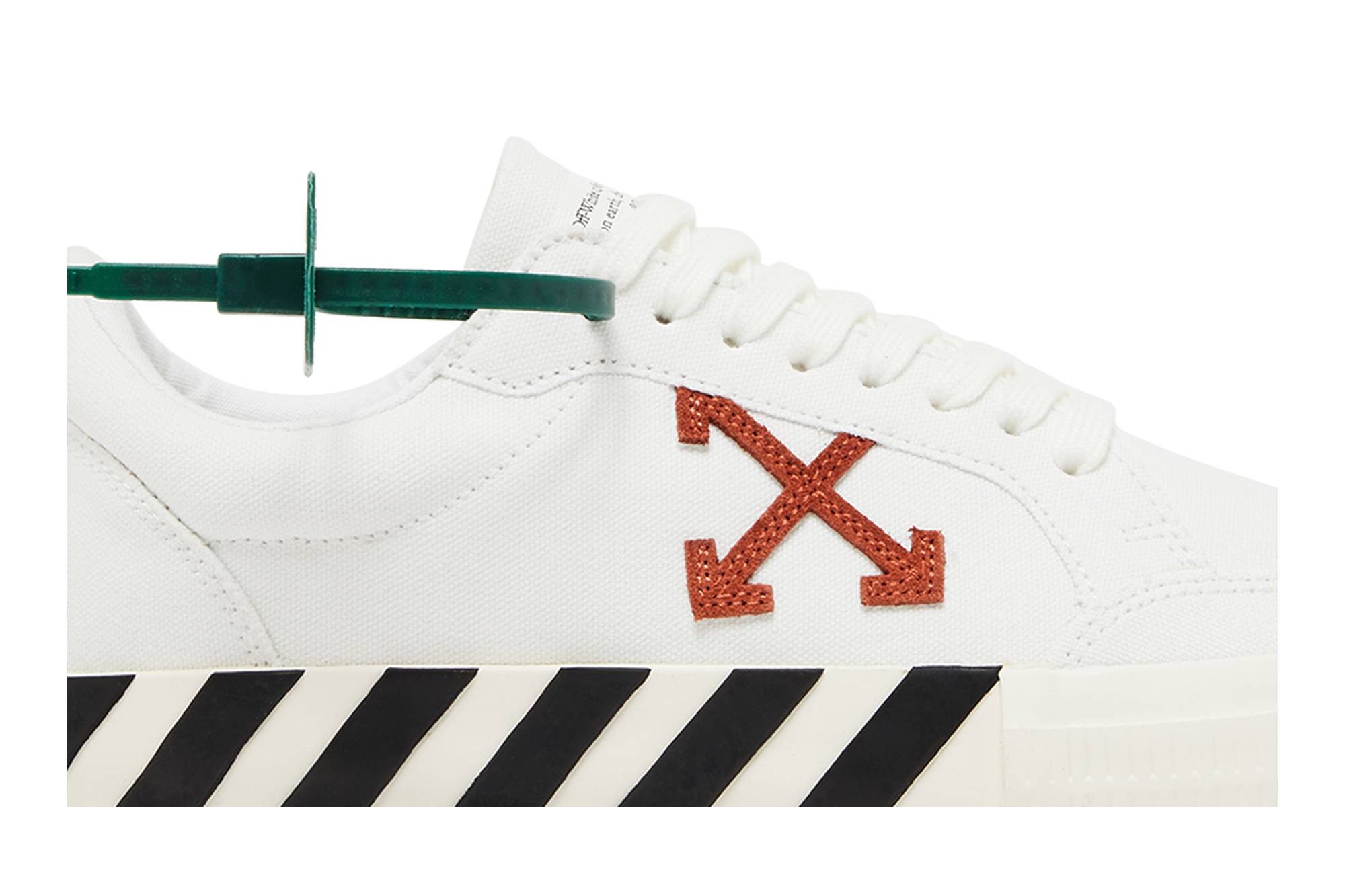 Off-White Vulc Sneaker 'White Brick Red' 圖 2