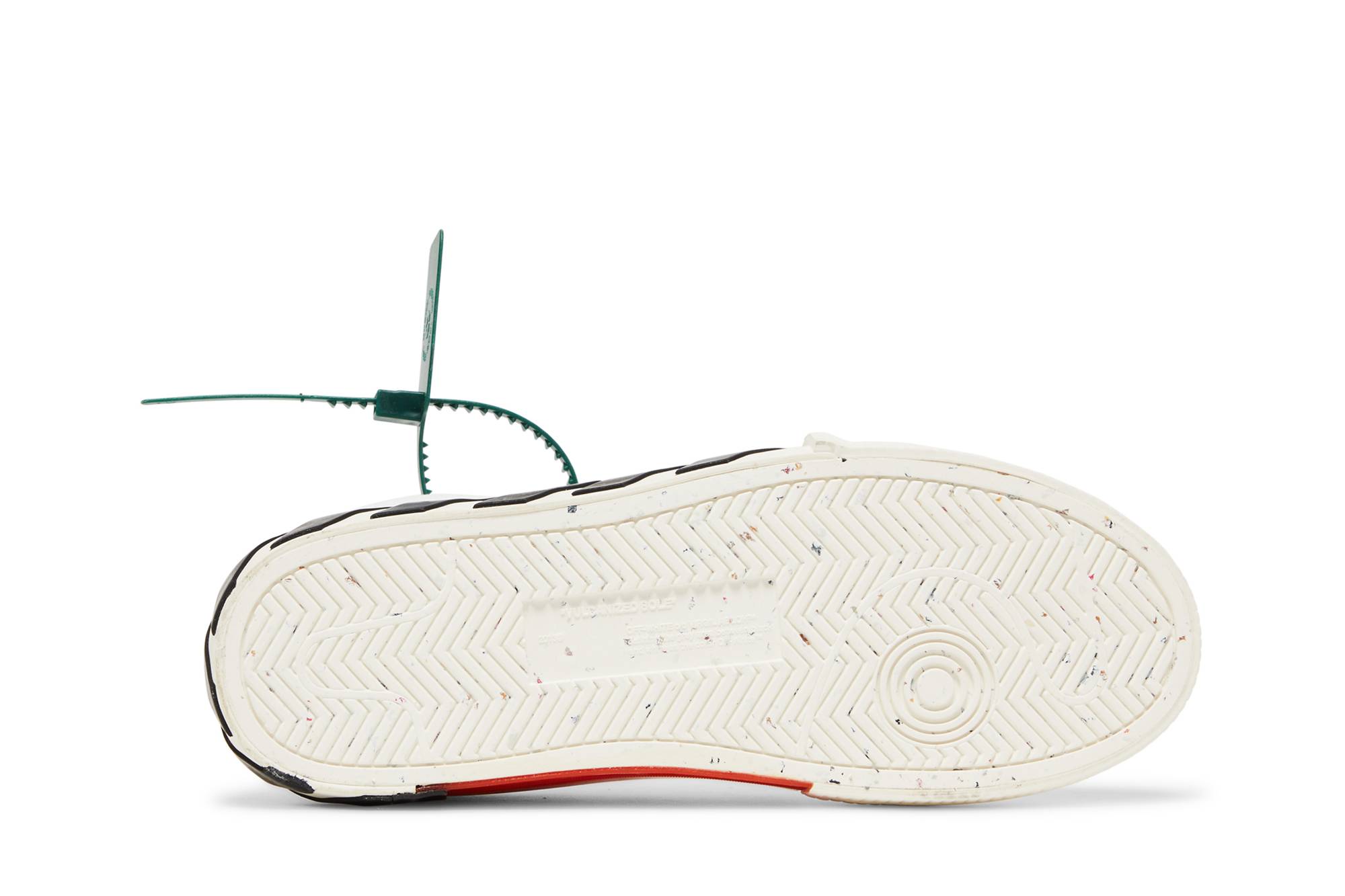 Off-White Vulc Sneaker 'White Brick Red' 圖 4