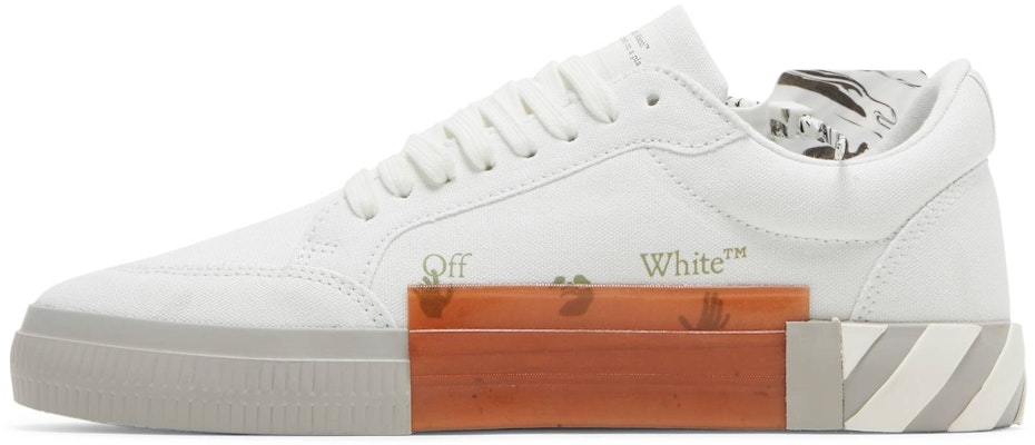 Sneaker Off-White Vulc 'Putih Kelabu' OMIA085F21FAB0010161 Lookbook Sneaker Off-White Vulc 'Putih Kelabu' OMIA085F21FAB0010161
