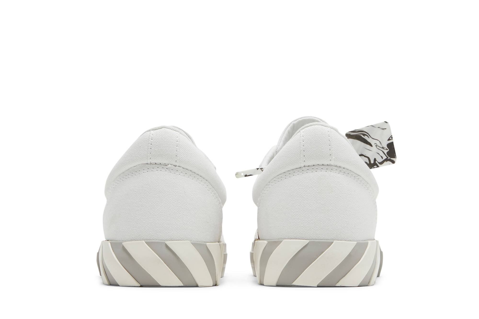 Details for OFF-WHITE 硫化帆布耐磨防滑低筒運動時尚板鞋 白色