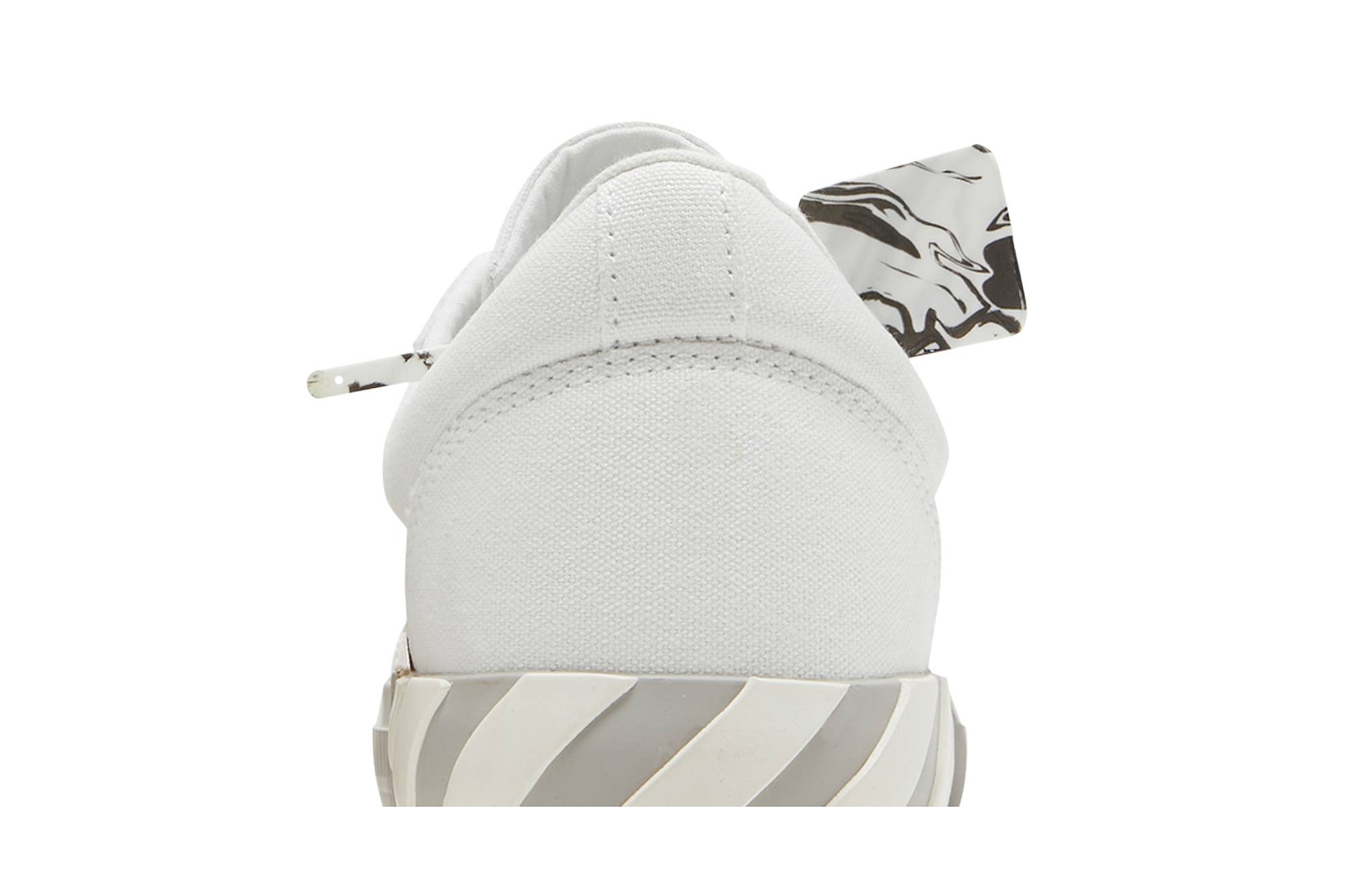 Sizing OFF-WHITE 硫化帆布耐磨防滑低筒運動時尚板鞋 白色