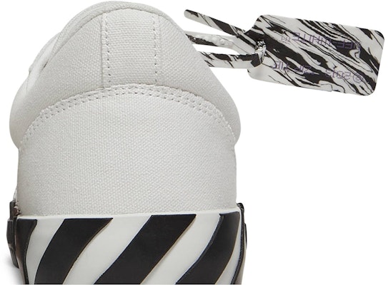 OFF-WHITE 低幫硫化標誌 防滑時尚滑板鞋 男款 白黑 Sizing OFF-WHITE 低幫硫化標誌 防滑時尚滑板鞋 男款 白黑