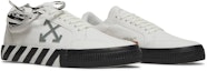 Cheap Sneaker Off-White Vulc 'Putih Abu-Abu' OMIA085F21FAB0010155