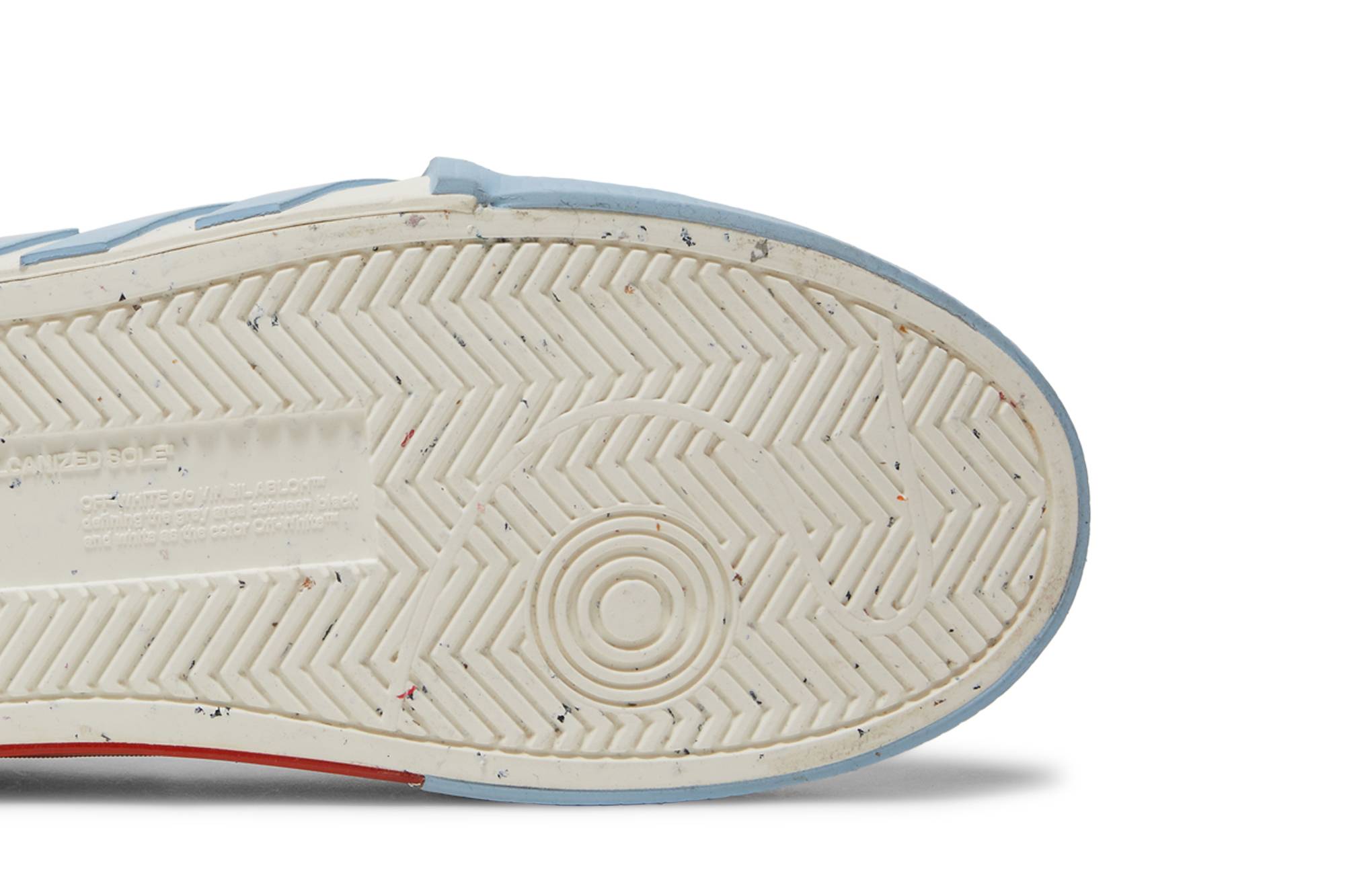 Purchase Off-White Vulc 运动鞋 '白色浅蓝色' OMIA085C99FAB001-0140