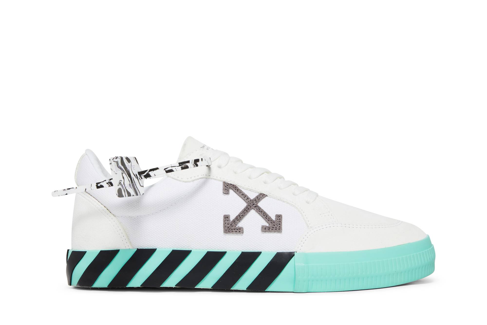 Off-White Vulc Sneaker 'White Mint Green' OMIA085F21LEA005-0109