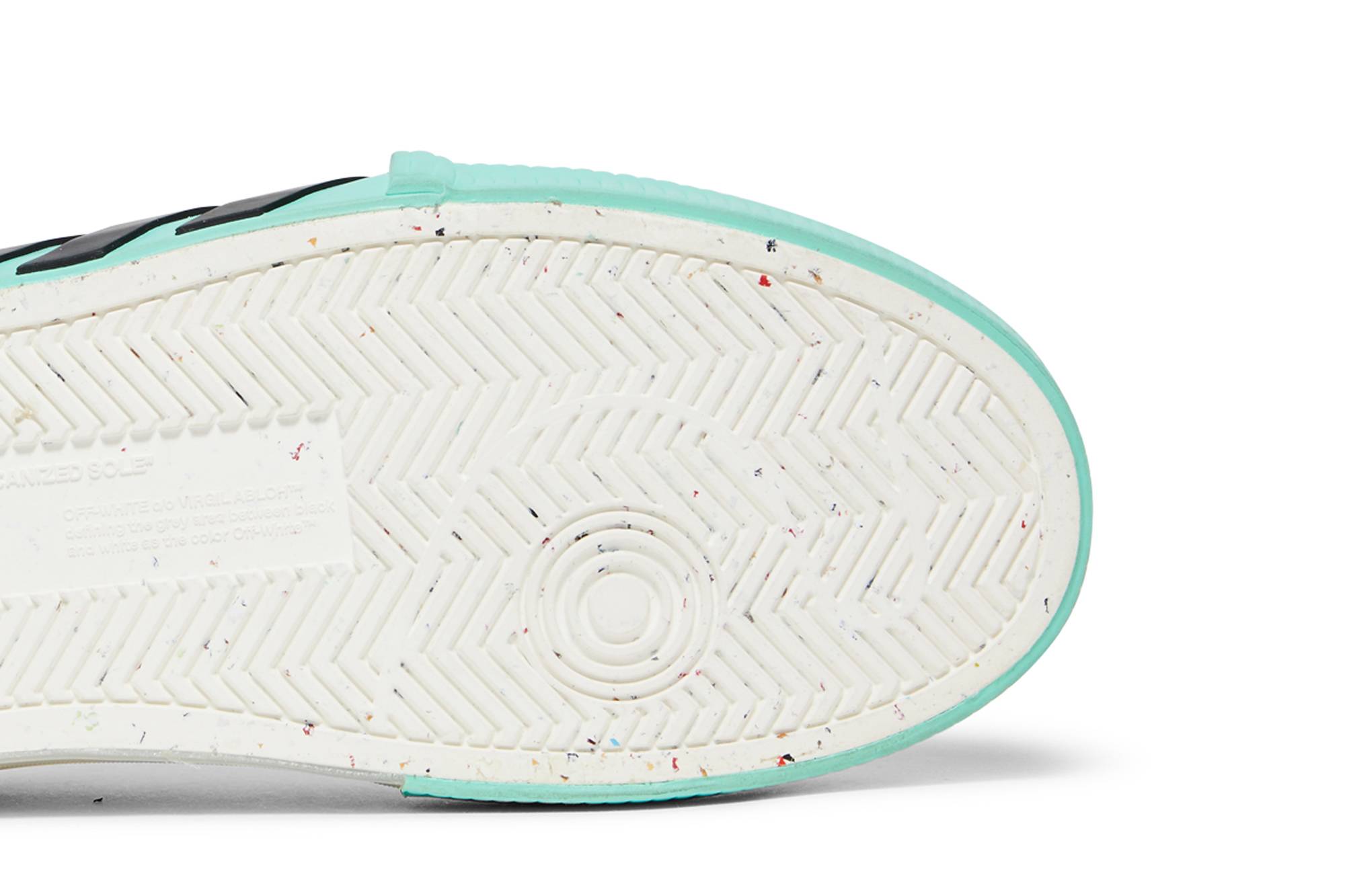 Purchase OFF-WHITE 硫化低筒時尚板鞋 白綠