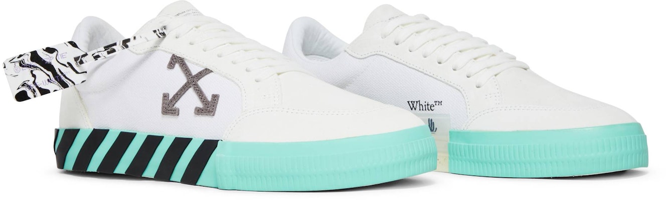 Off-White Vulc Sneaker 'White Mint Green' OMIA085F21LEA005-0109 Cheap Off-White Vulc Sneaker 'White Mint Green' OMIA085F21LEA005-0109
