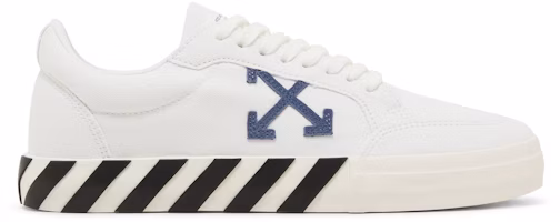 Off-White Vulc Sneaker 'White Navy' OMIA085F22FAB0010146-/-OMIA085C99FAB0010146 Off-White Vulc Sneaker 'White Navy' OMIA085F22FAB0010146-/-OMIA085C99FAB0010146