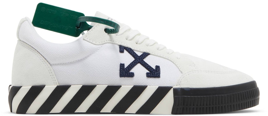 Off-White Vulc Sneaker 'White Navy Blue' OMIA085S22LEA0010146 Buy Off-White Vulc Sneaker 'White Navy Blue' OMIA085S22LEA0010146