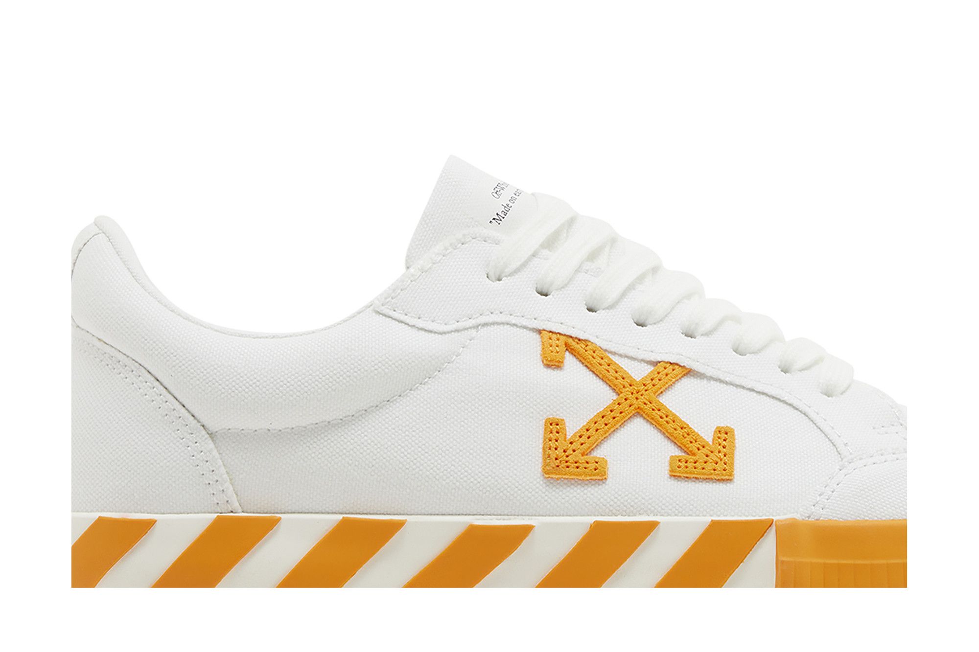 Off-White Vulc Sneaker 'White Orange' 圖 2