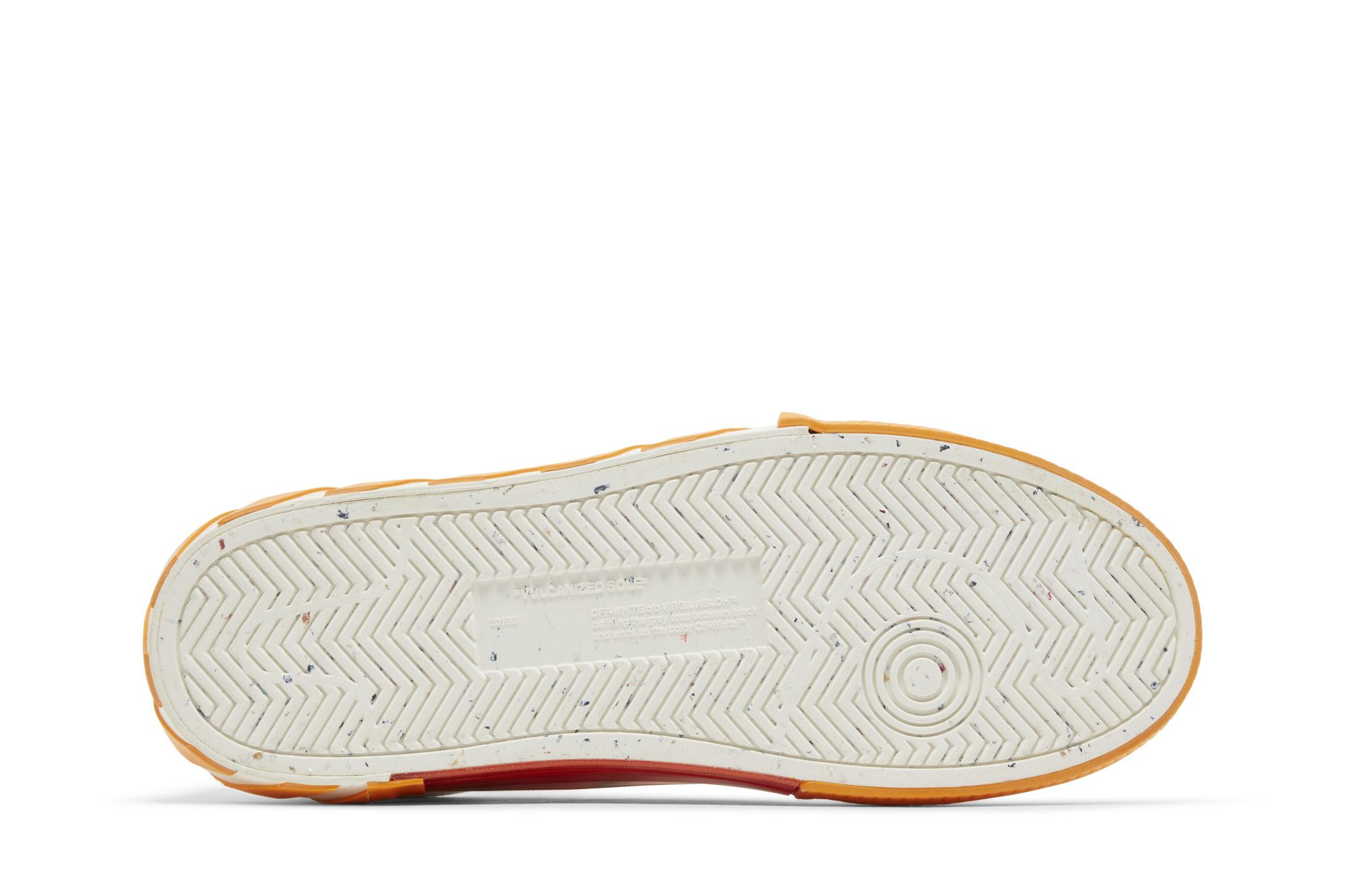 Off-White Vulc Sneaker 'White Orange' 圖 4