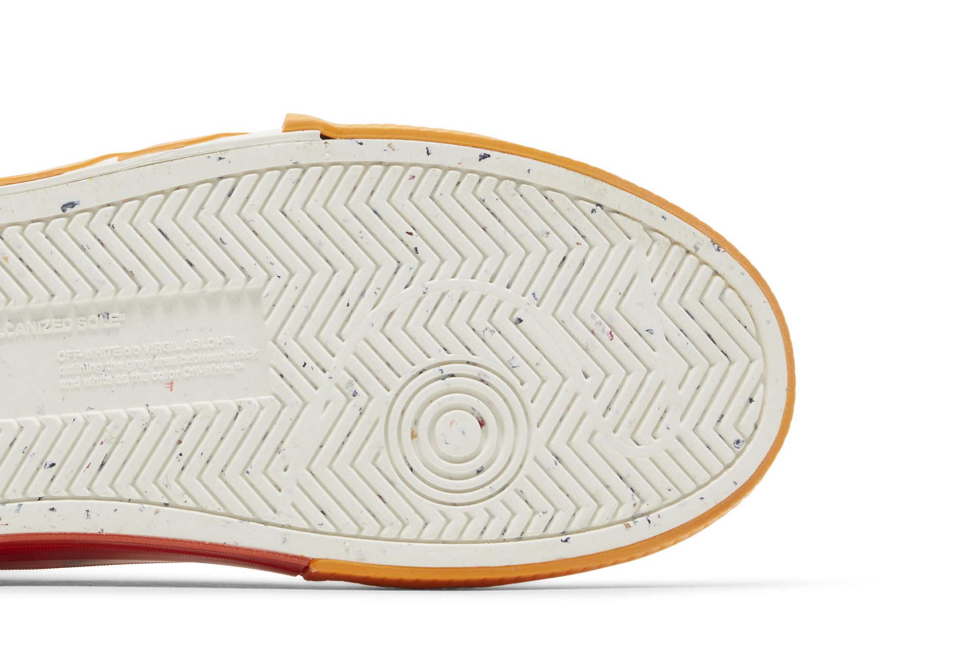 Off-White Vulc Sneaker 'White Orange' 圖 5