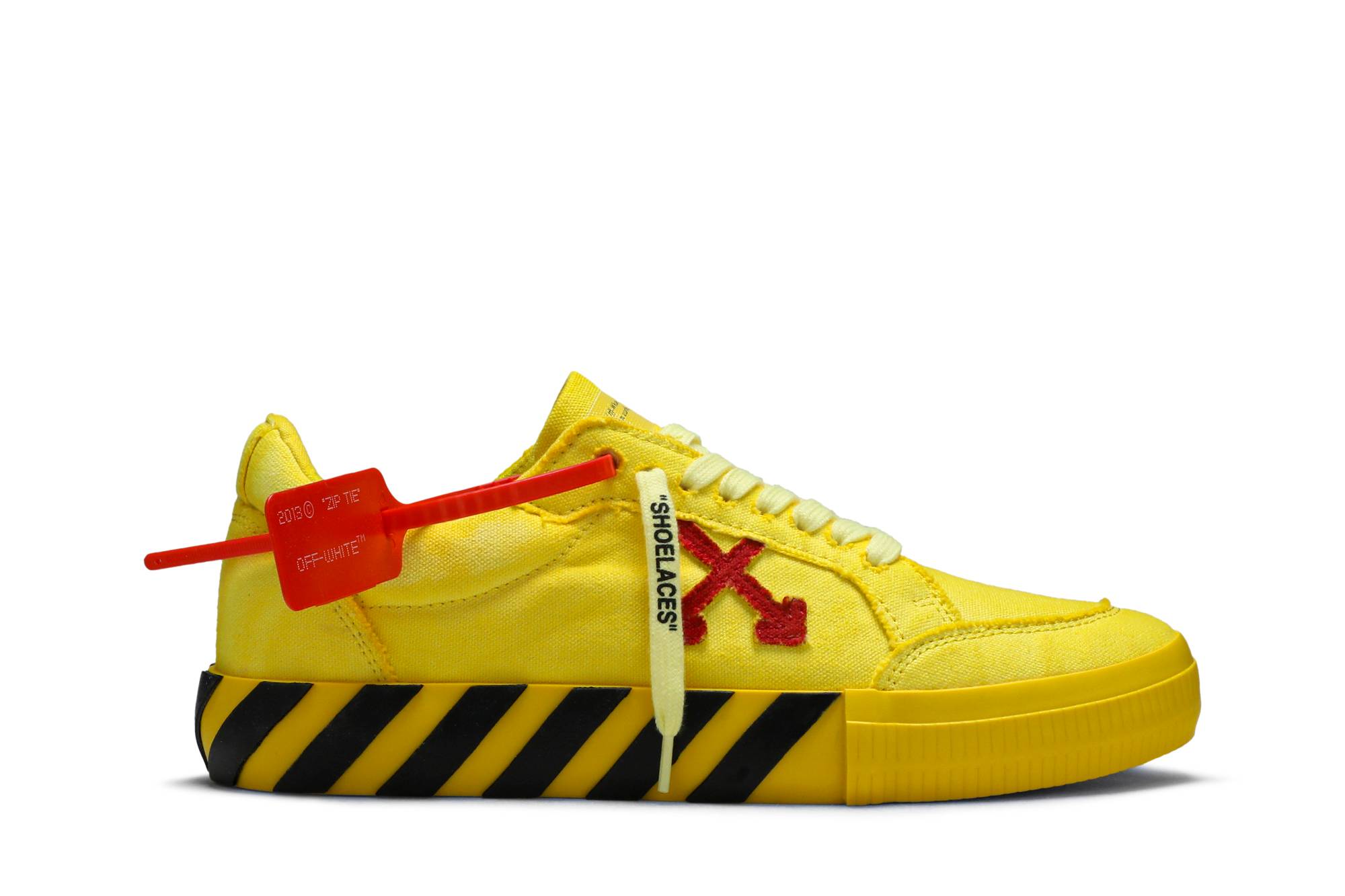 Off-White Vulc Sneaker 'Yellow Red' OMIA085R20D330506020