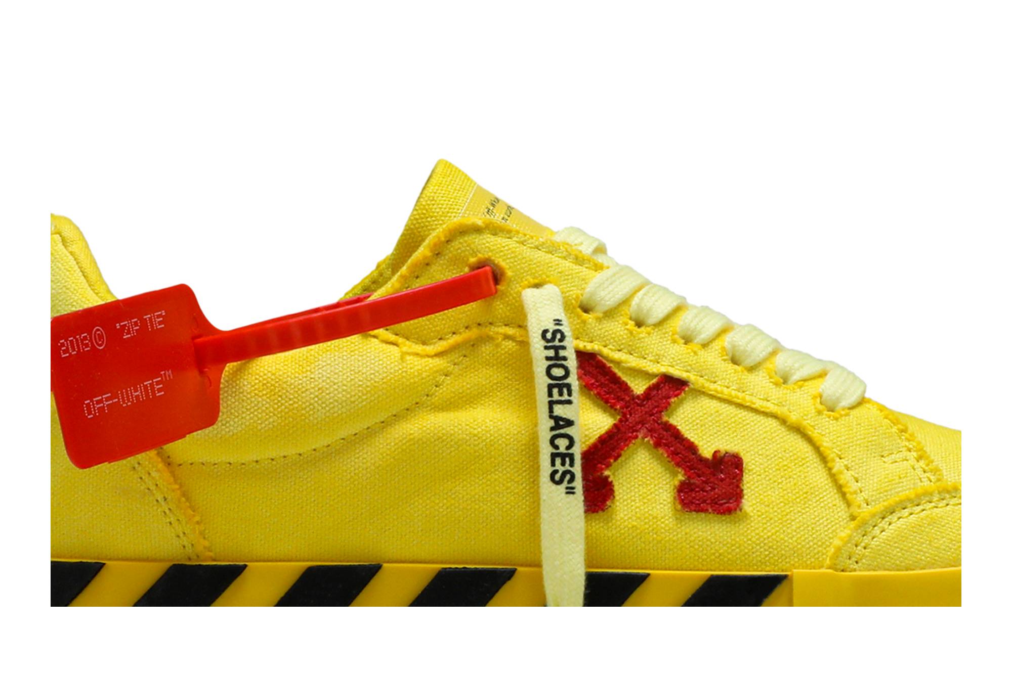 Order OFF-WHITE 低帮硫化運動鞋 黃色