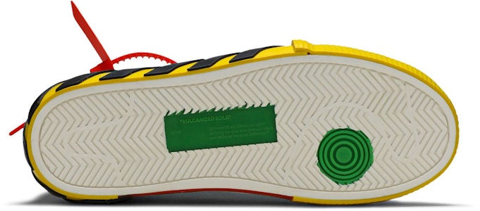 Off-White Vulc 运动鞋 '黄红' OMIA085R20D330506020 Shop Off-White Vulc 运动鞋 '黄红' OMIA085R20D330506020