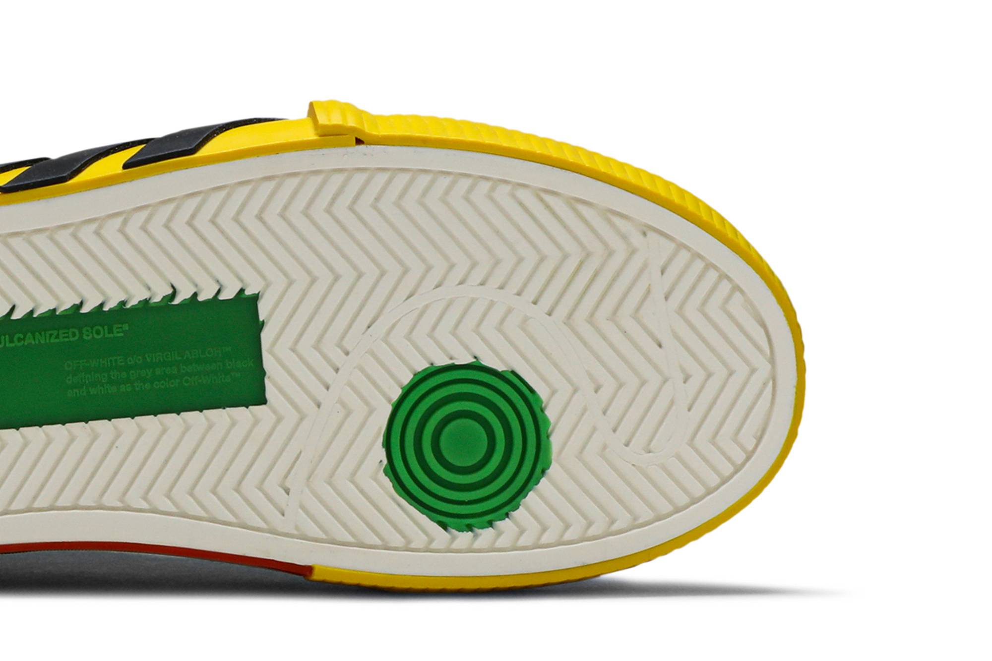 Purchase OFF-WHITE 低帮硫化運動鞋 黃色