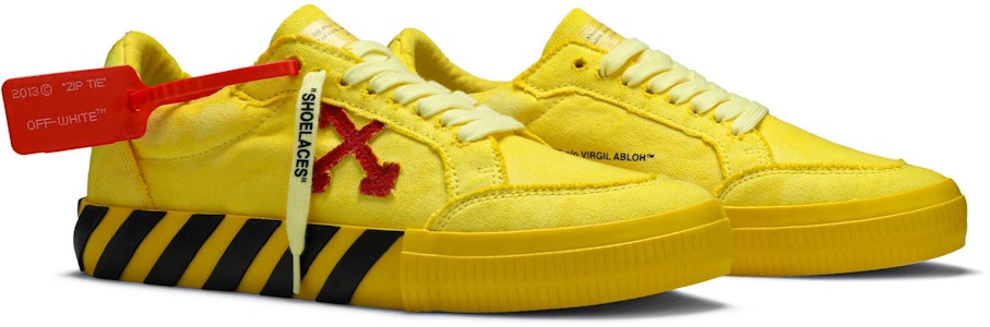 Off-White Vulc 运动鞋 '黄红' OMIA085R20D330506020 Cheap Off-White Vulc 运动鞋 '黄红' OMIA085R20D330506020